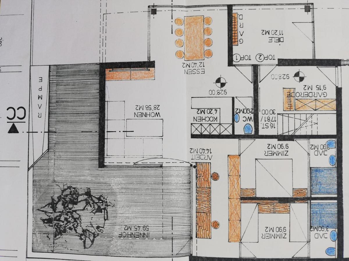 Ferienwohnung Robi 플메스 외부 사진